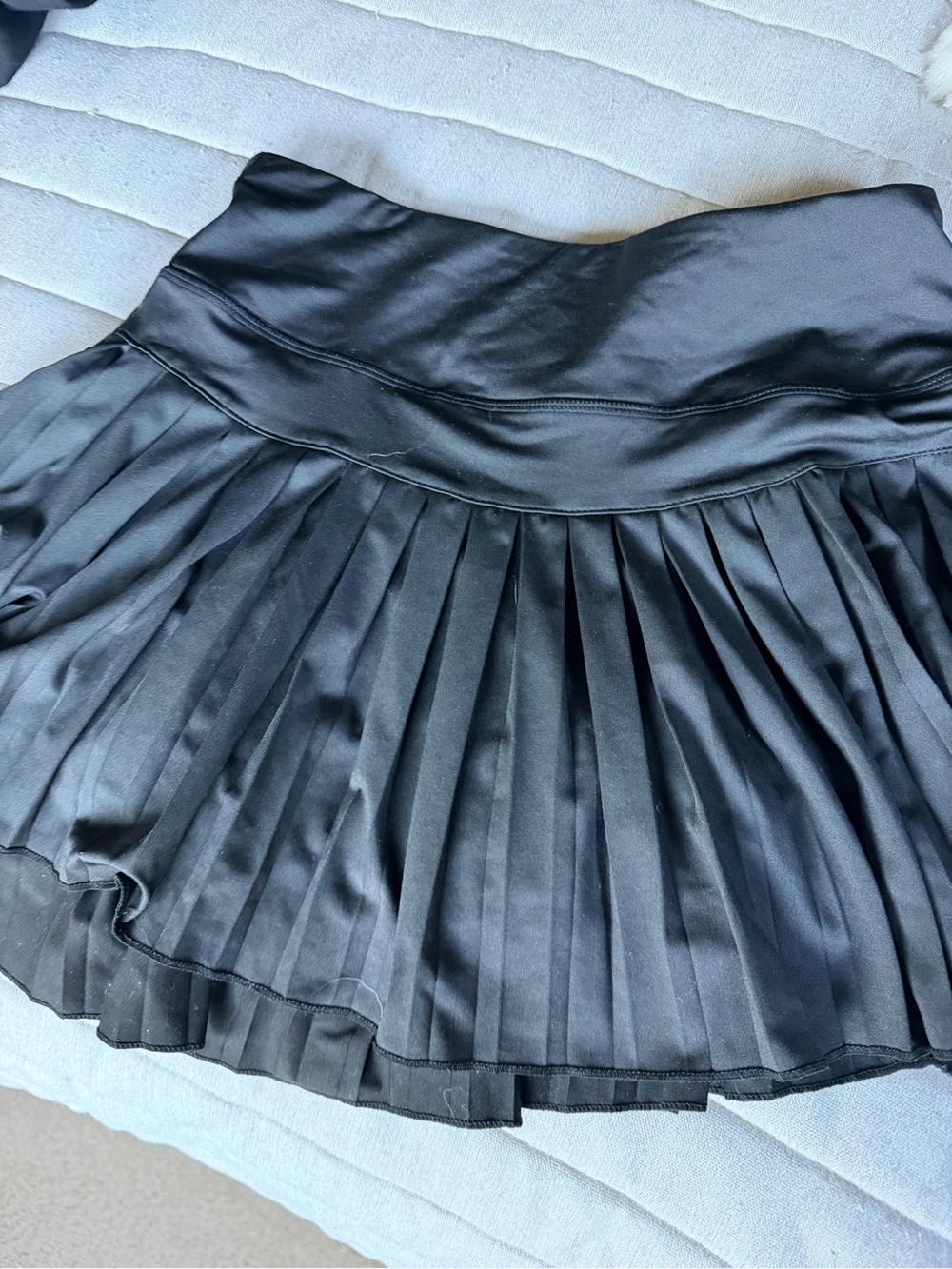 Simply Southern Black Pleated Mini Skort
